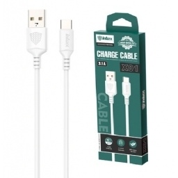 Cable Inkax USB-C 3.1a 1m blanco