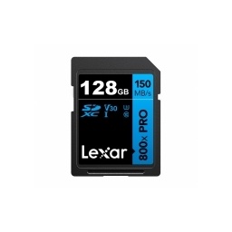 Memoria SDXC Lexar 800X Pro 128GB Blue Series