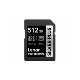 Memoria SDXC Lexar Pro 512GB Silver Plus