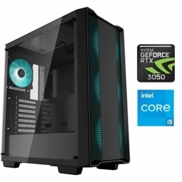 Equipo Gamer Core i5 12400F, 16GB, SSD 500GB, RTX 3050 6GB