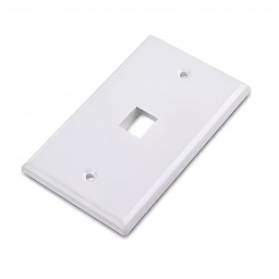 Plaqueta RJ45 NRG+ 1 puerto blanca