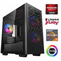 Equipo Gamer Ryzen 5 7600X, 16GB, 1TB NVMe, RTX 5070 12GB