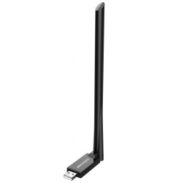 Adaptador Hikvision AX900 Wi-Fi 6 USB 300mbps c/antena