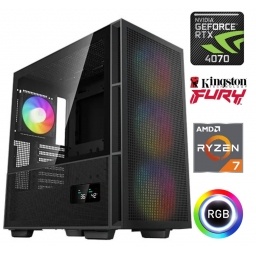 Equipo Gamer Ryzen 7 9800X3D, 32GB, 1TB, RTX 5070 12GB