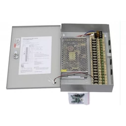 Fuente con gabinete 12v 20ah 18ch