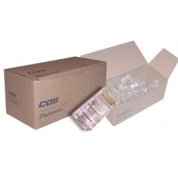 Conectores RJ-45 Cat6e X 100 uds.