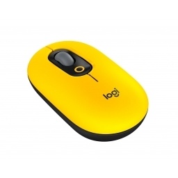 Mouse Logitech POP inalámbrico bluetooth amarillo